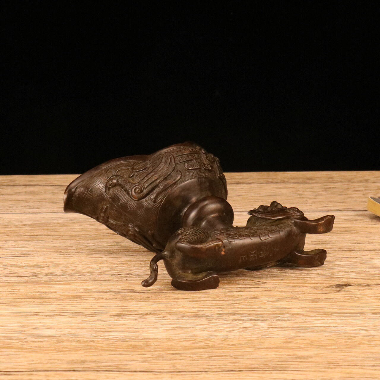 Chinese Antique Tiger Cup