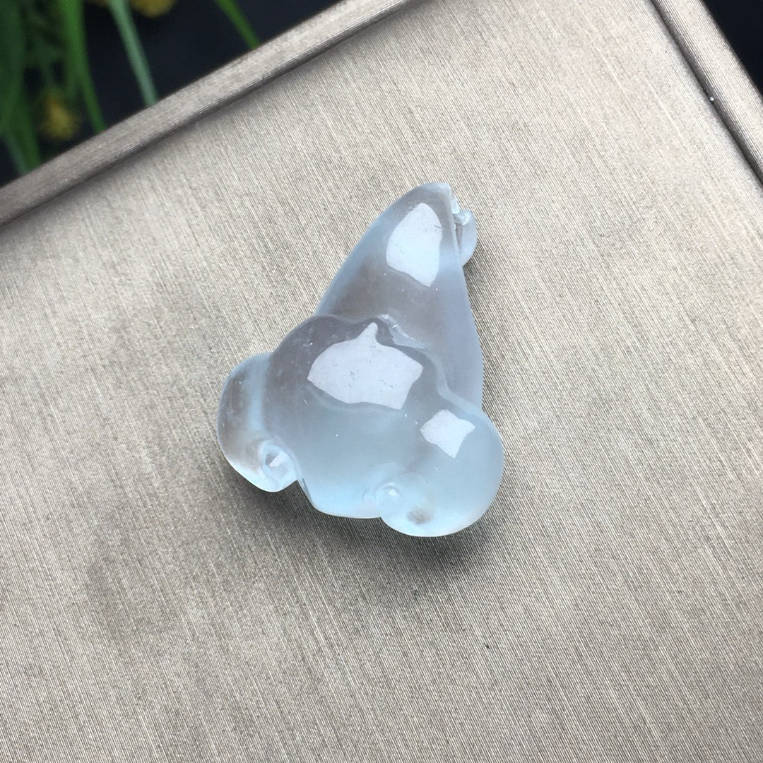 Ice seed jade Ruyi