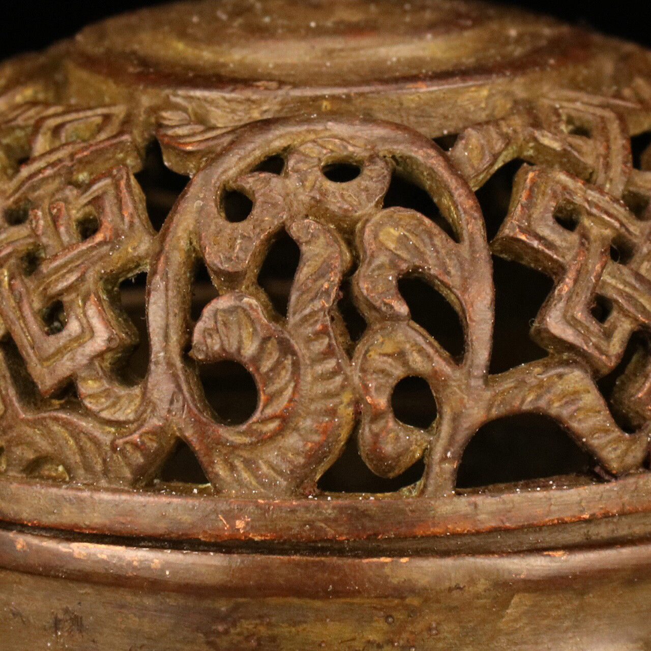 Chinese antique incense burner