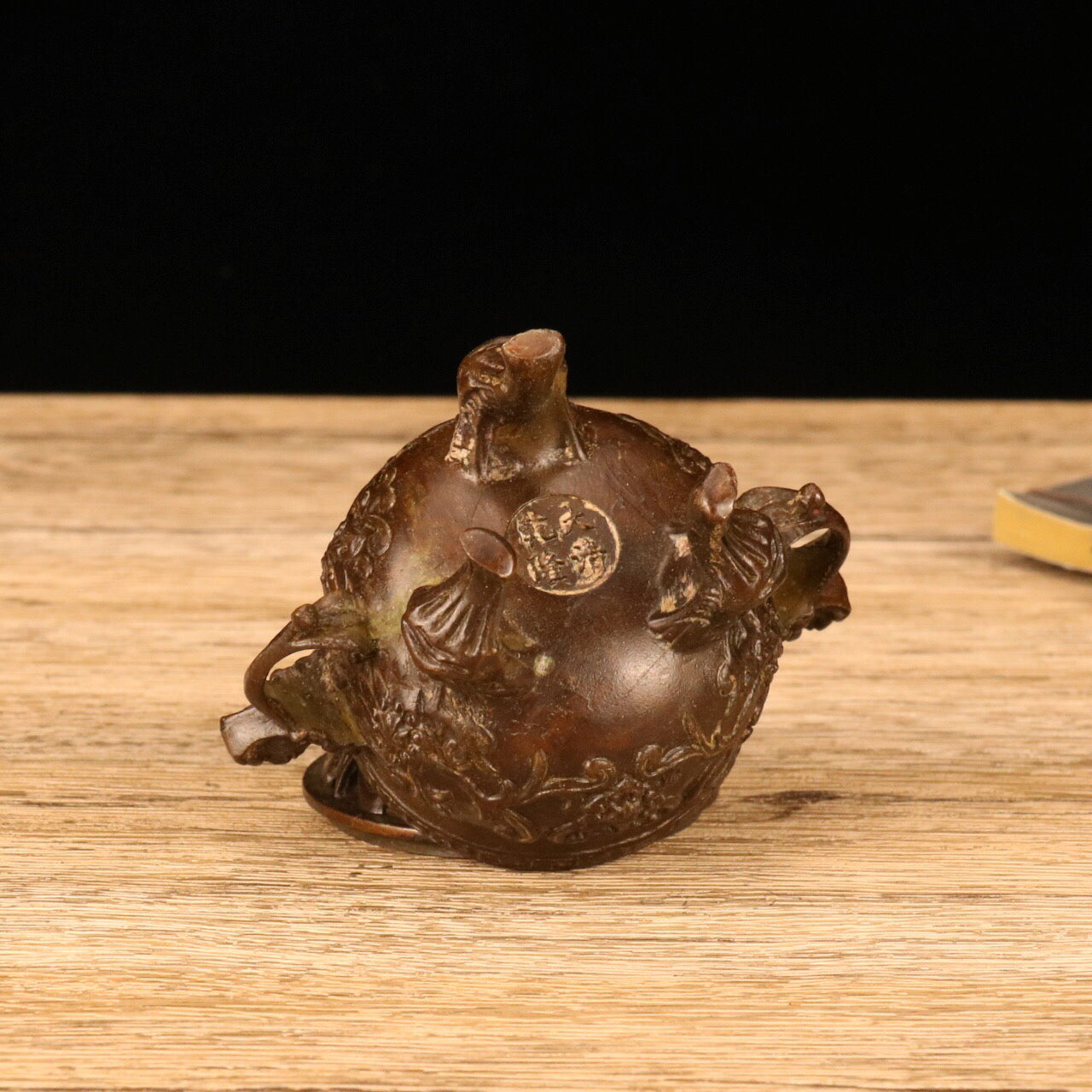 Chinese antique three legged incense burner