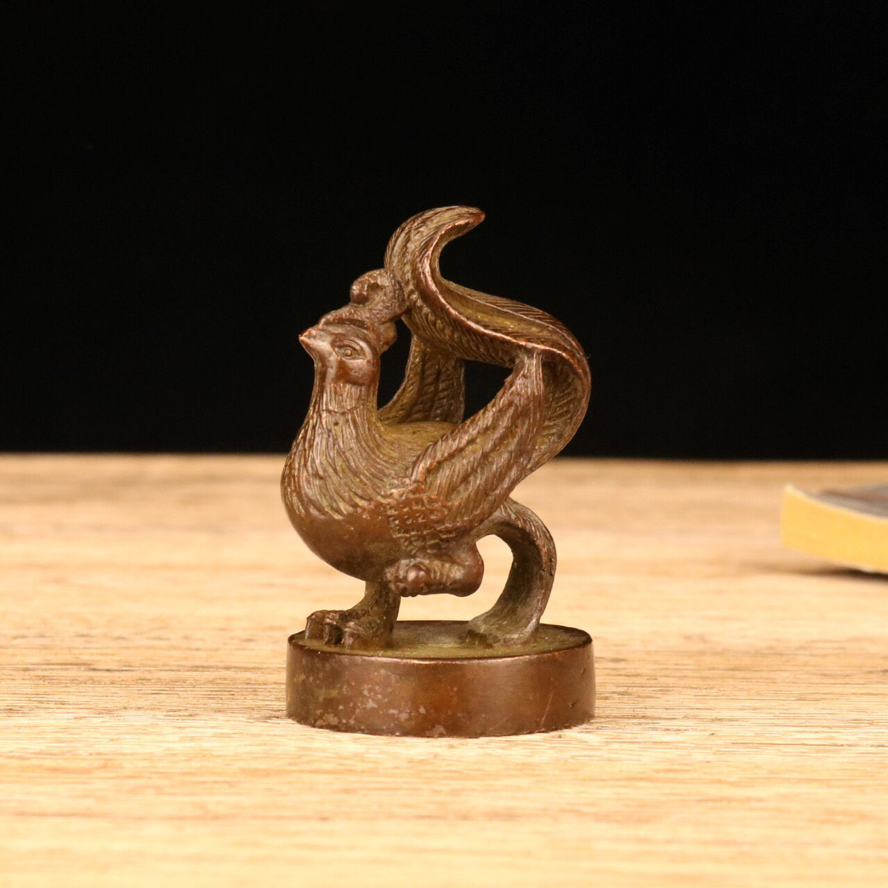Chinese Antique Vermilion Bird Seal