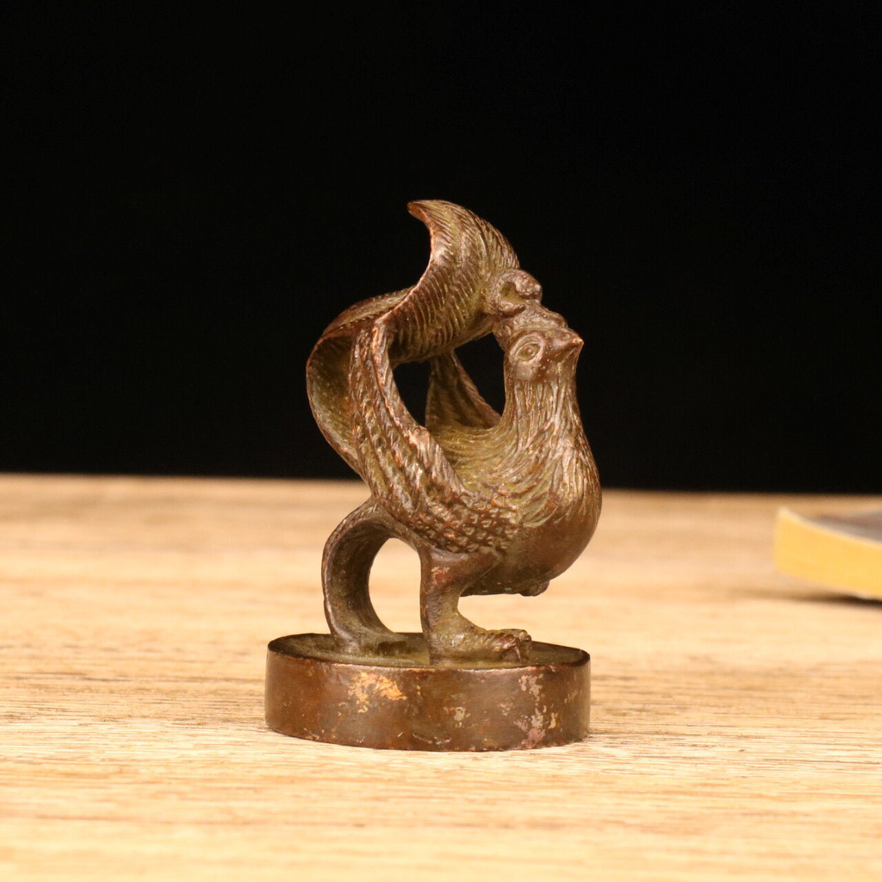 Chinese Antique Vermilion Bird Seal