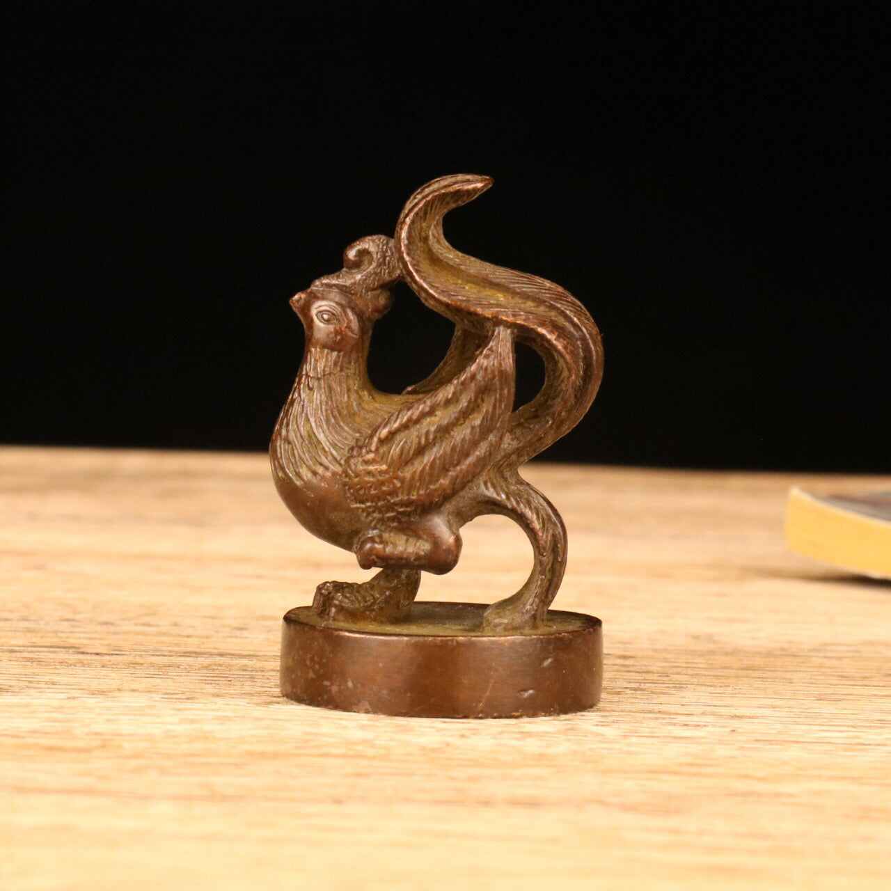 Chinese Antique Vermilion Bird Seal