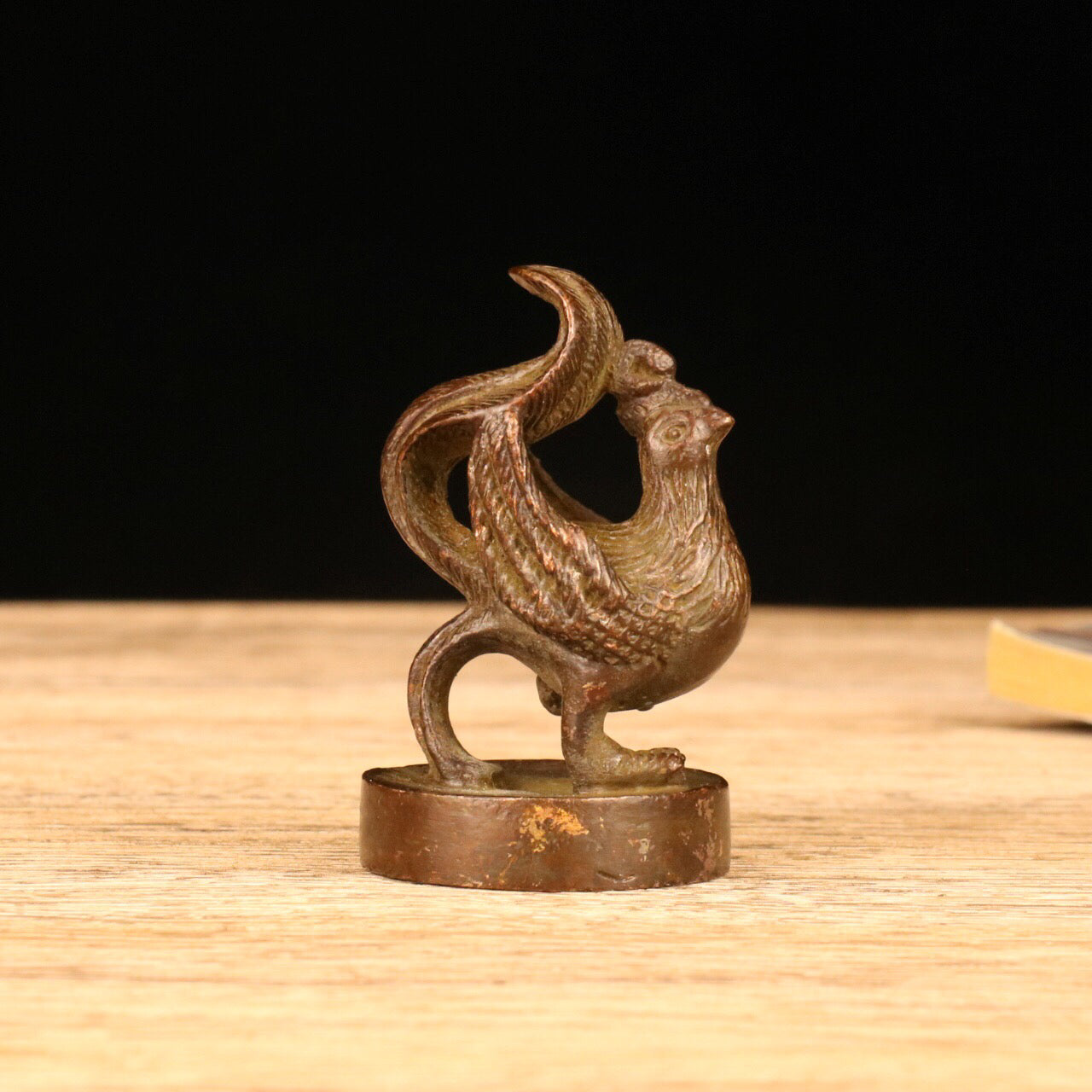 Chinese Antique Vermilion Bird Seal