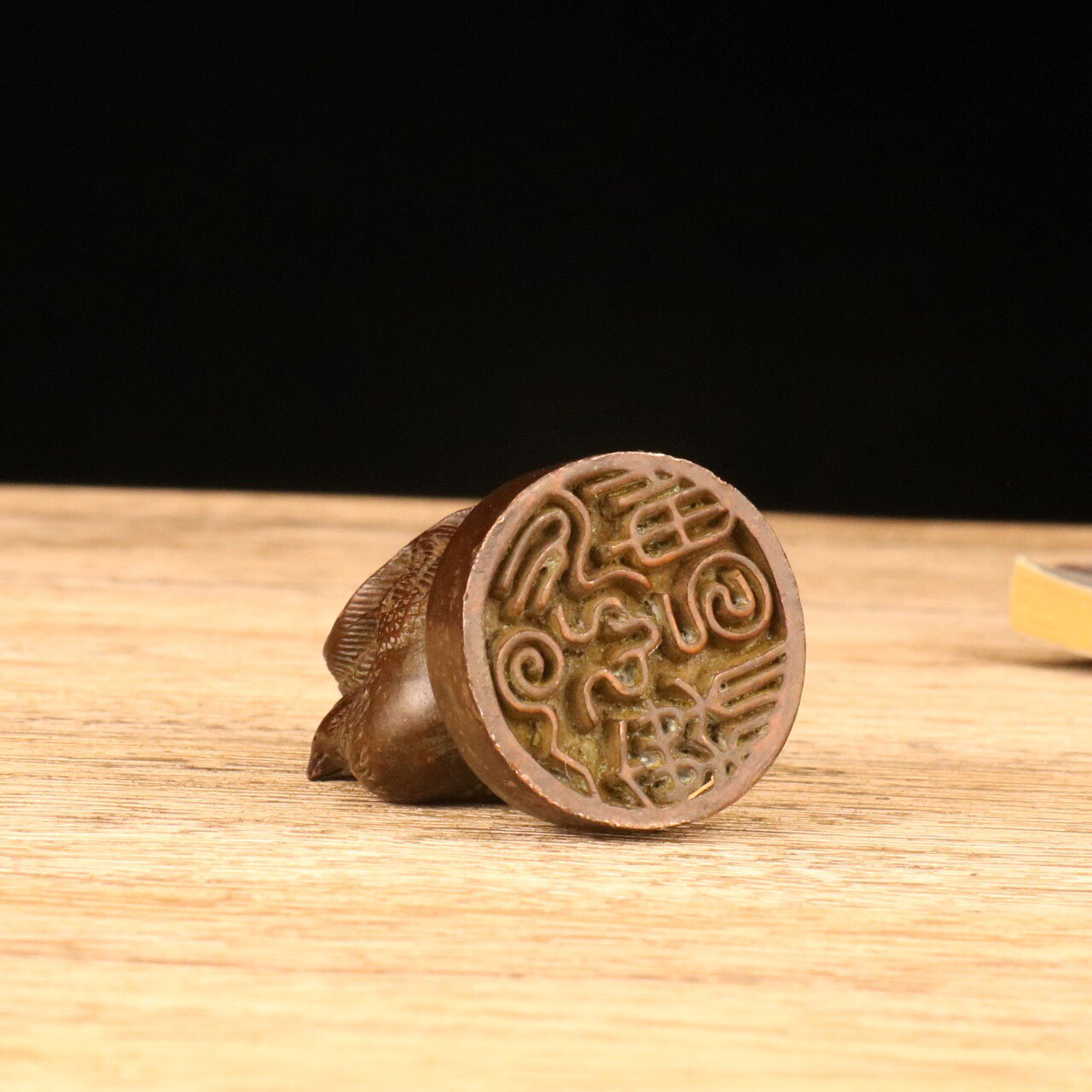 Chinese Antique Vermilion Bird Seal
