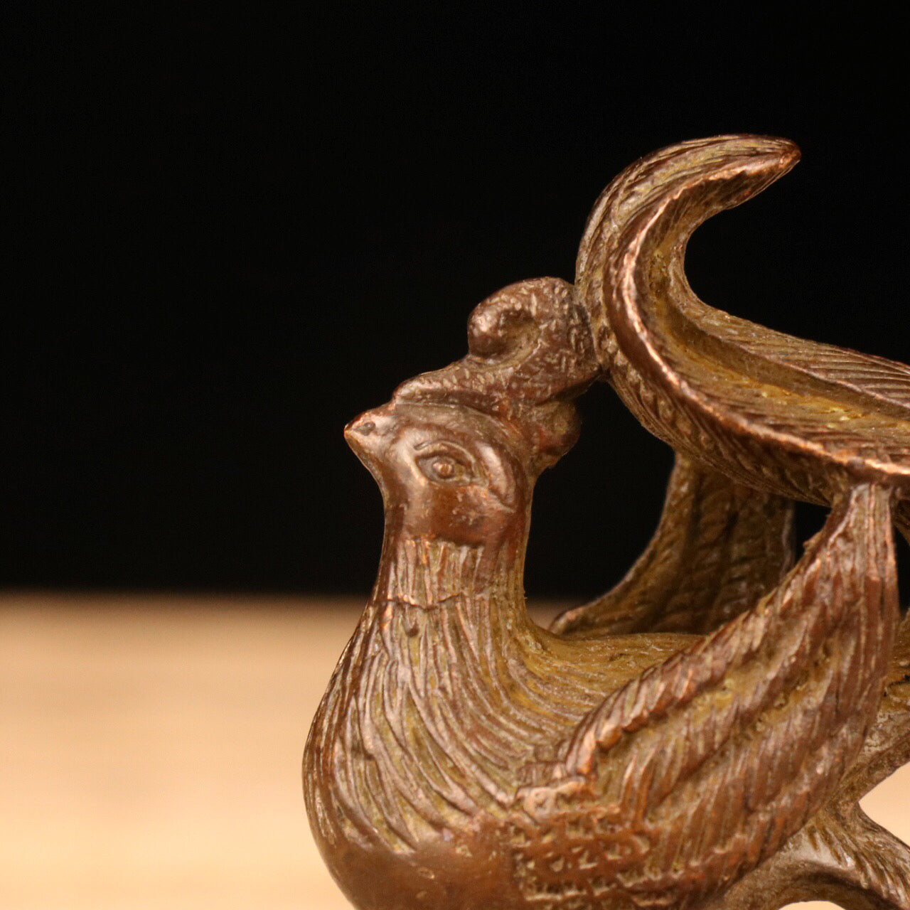 Chinese Antique Vermilion Bird Seal