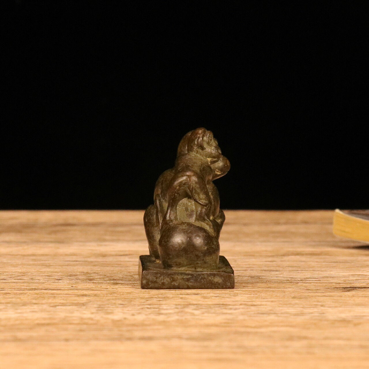 Chinese Antique Double Monkey Seal