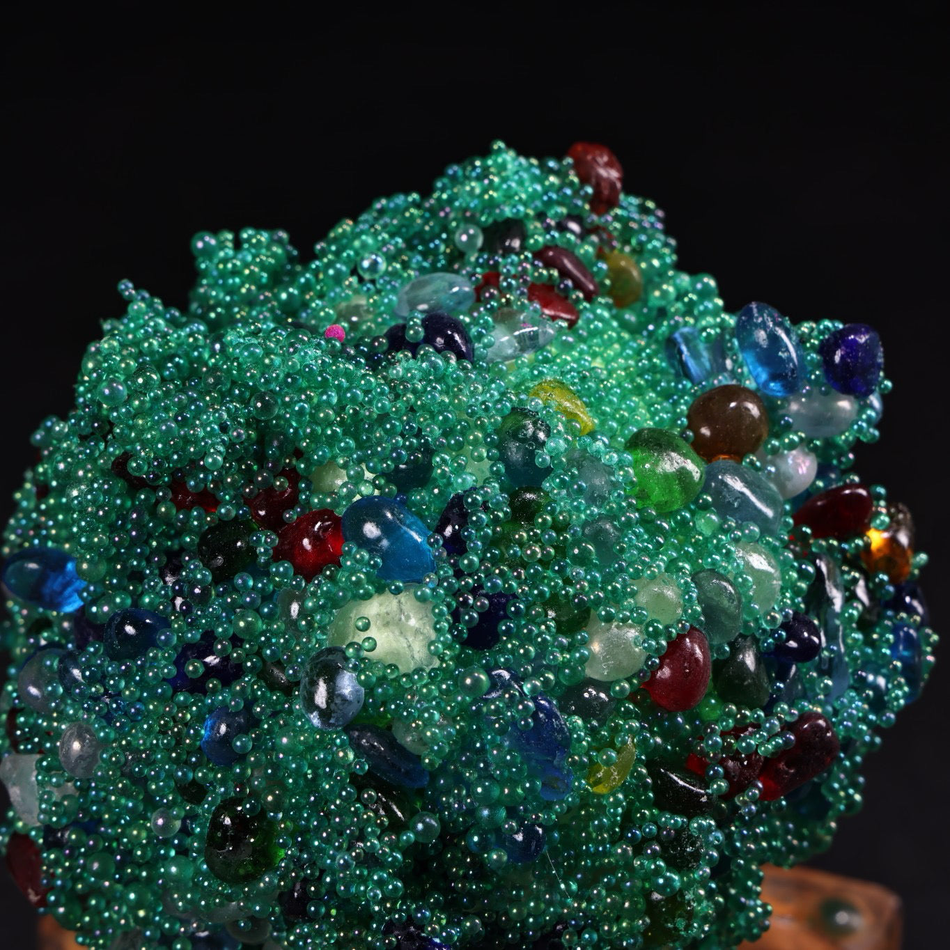 Chinese Antique Seven Colored Relics Group Relics Ball