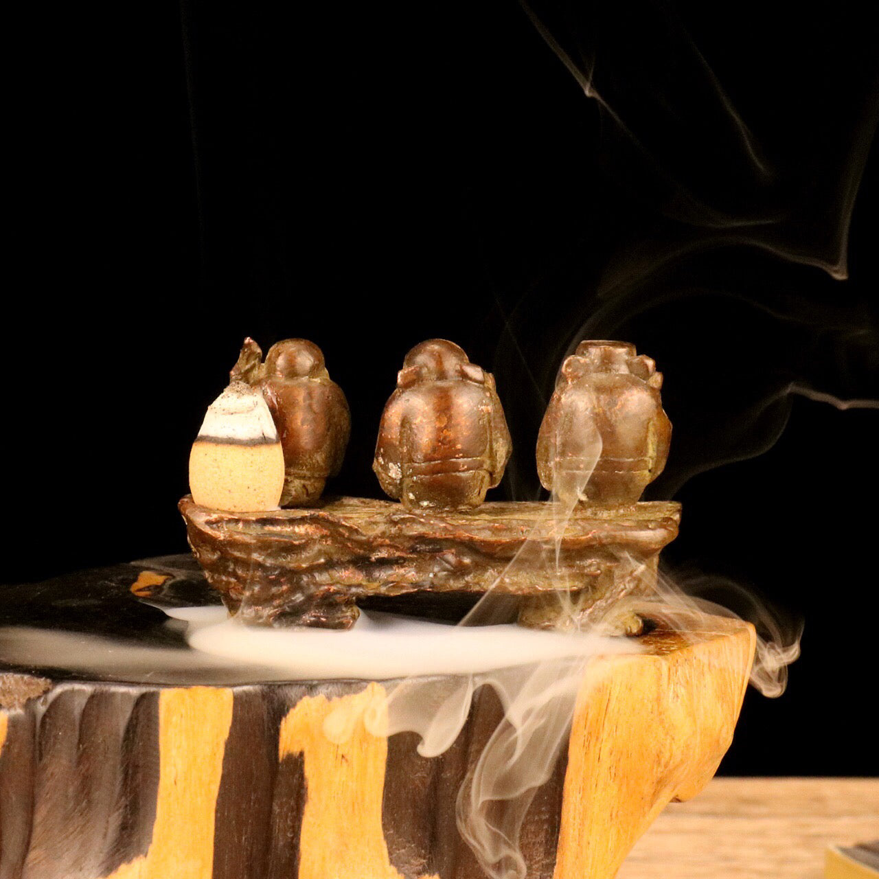 Chinese antique fortune, longevity, and backflow fragrance