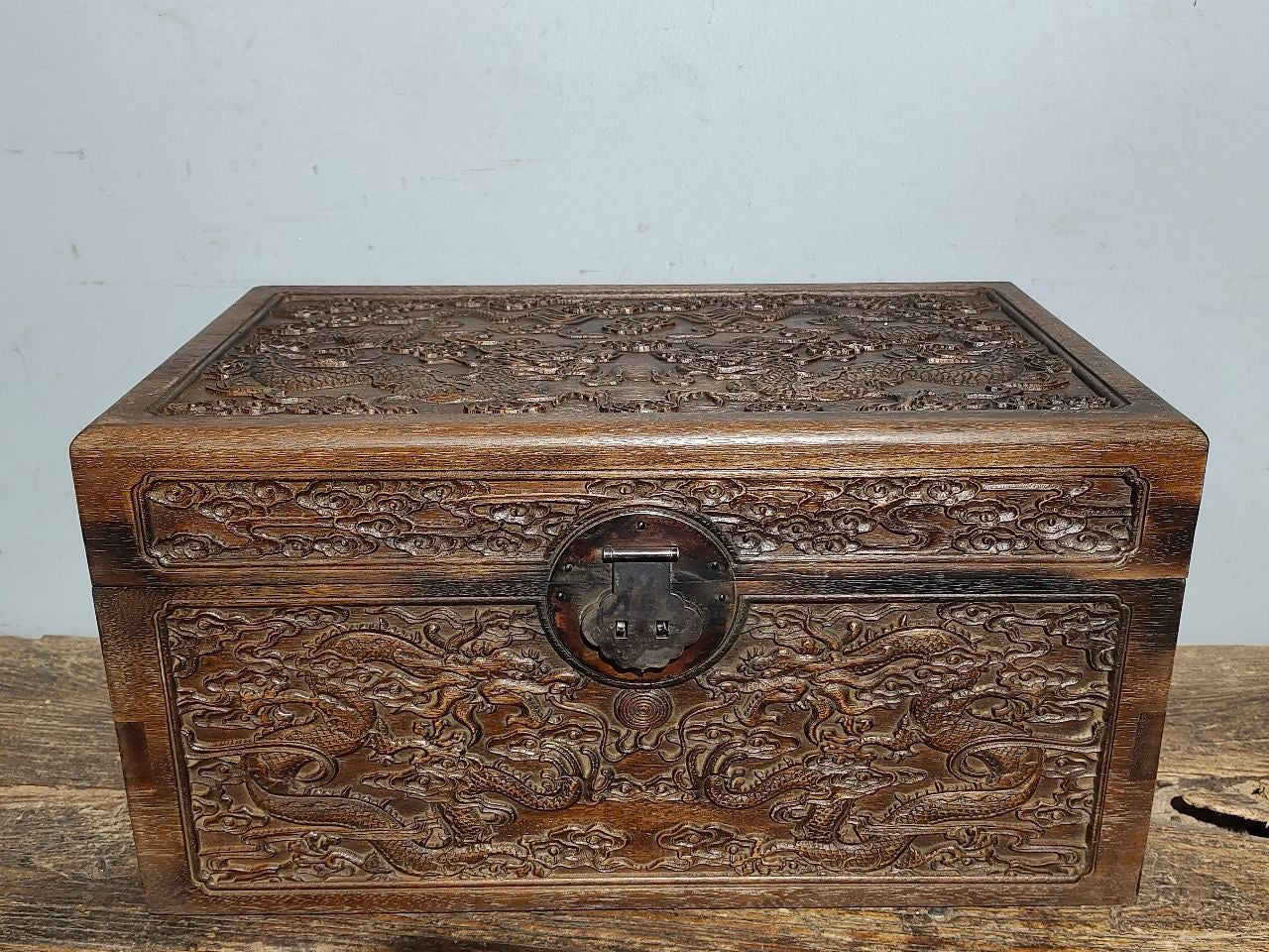 Old rosewood official box