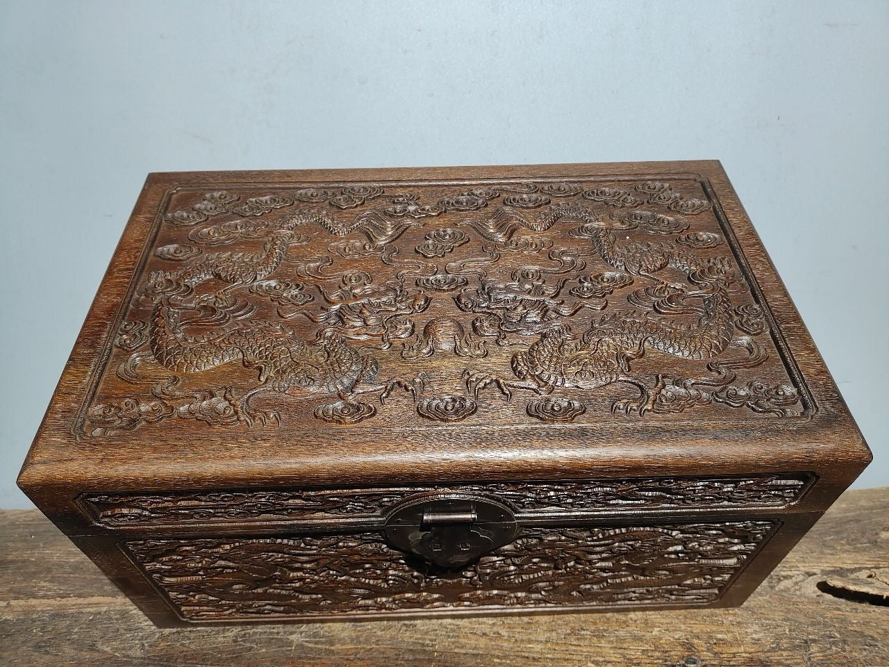 Old rosewood official box