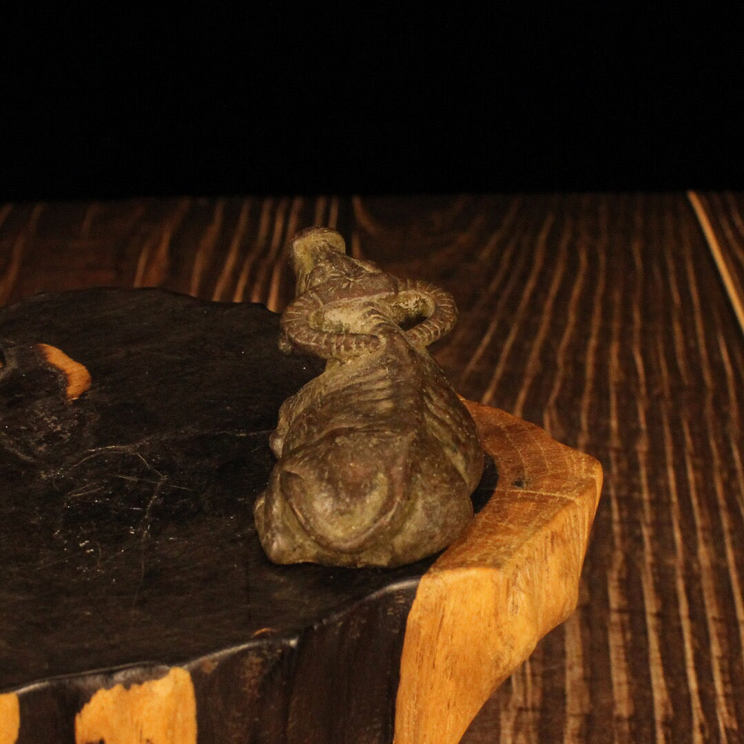Chinese Antique Crouching Cow