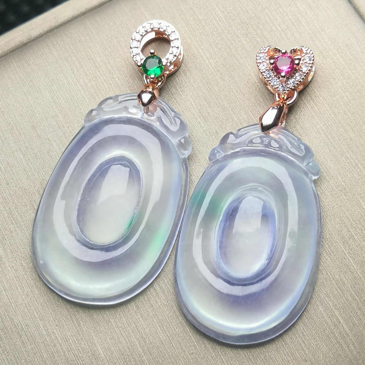 Ice Drifting Green Jade Fubei