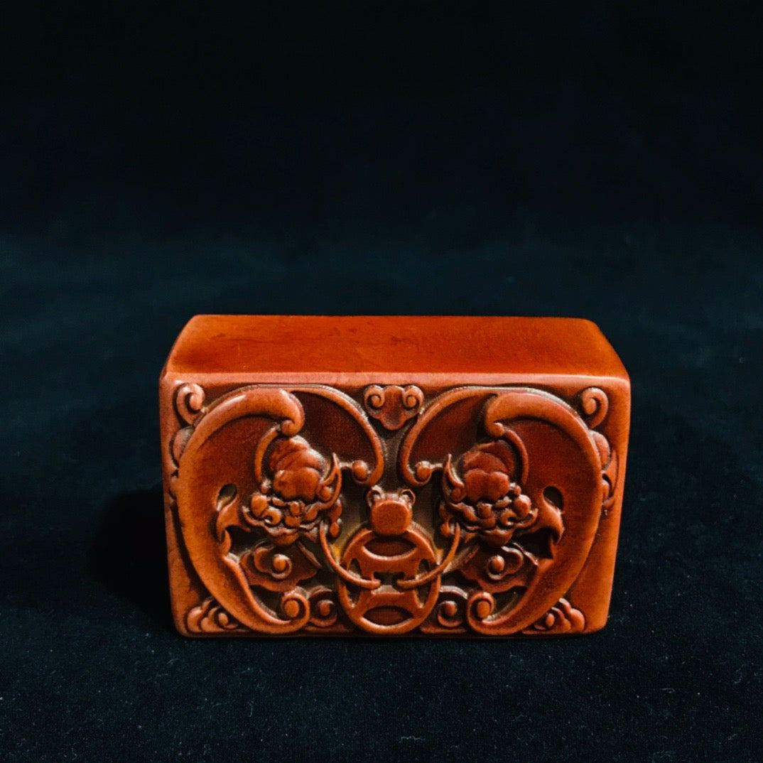 Chinese Antique Shoushan Stone Multi sided Seal Decoration