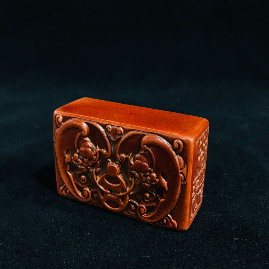 Chinese Antique Shoushan Stone Multi sided Seal Decoration