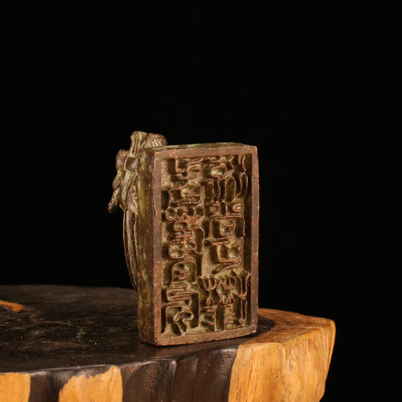 Chinese Antique Dragon Turtle Seal