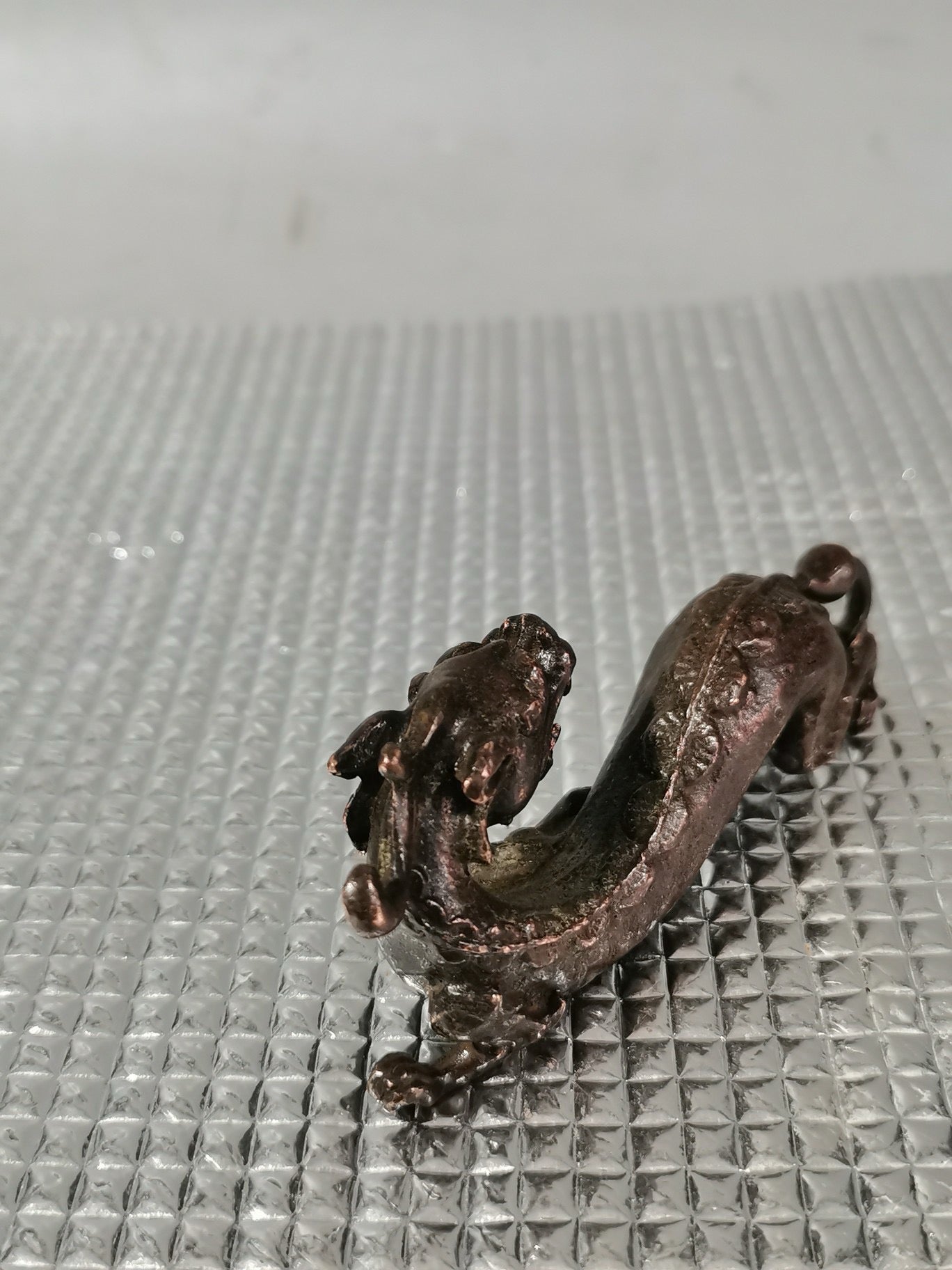 Chinese Antique Pure Copper Tea Pet Pixiu