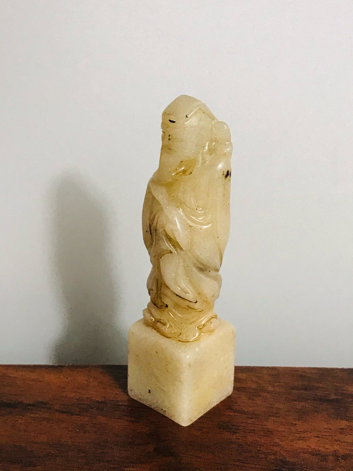 Chinese Antique Shoushan Stone Seal Decoration