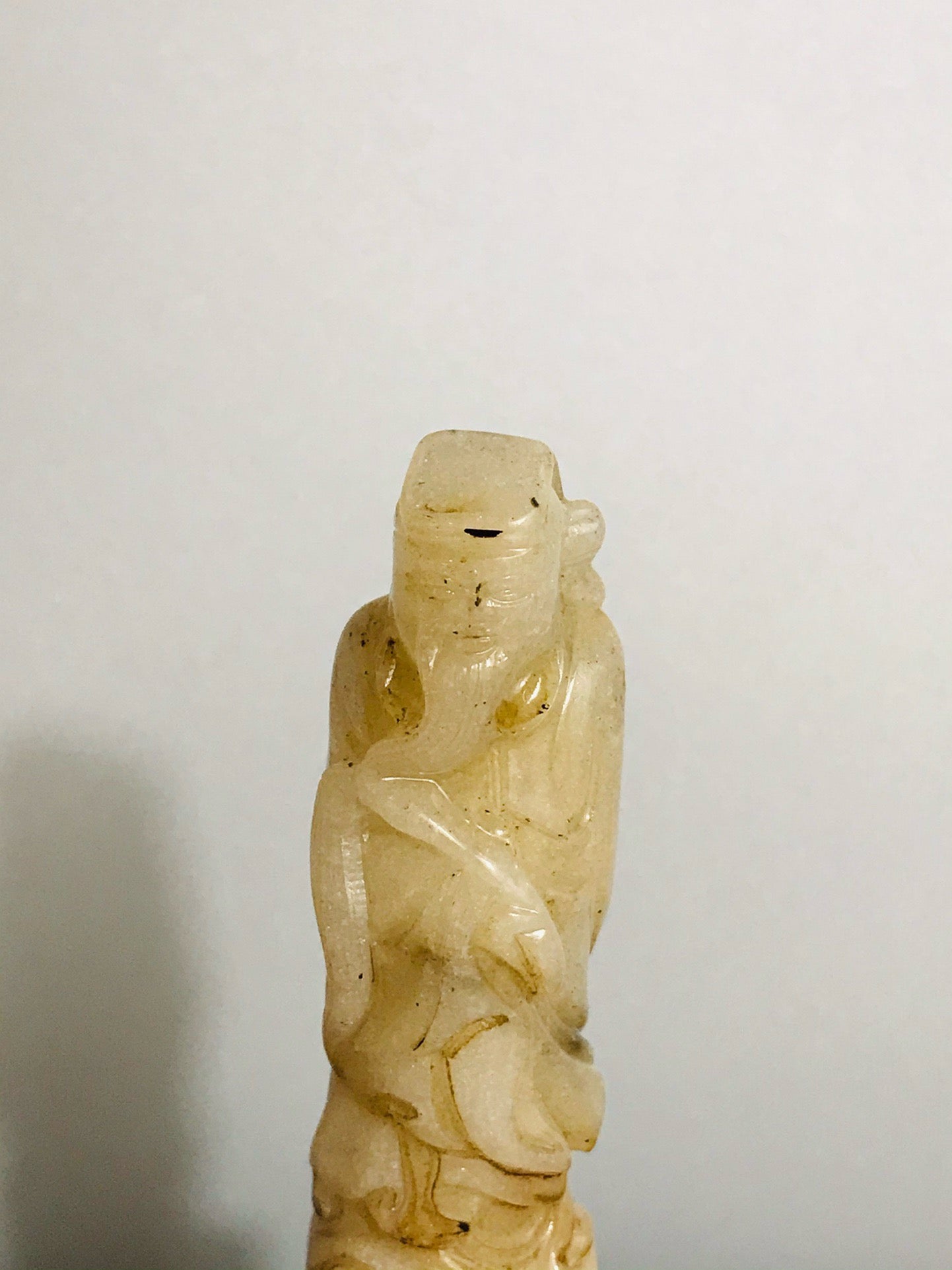 Chinese Antique Shoushan Stone Seal Decoration