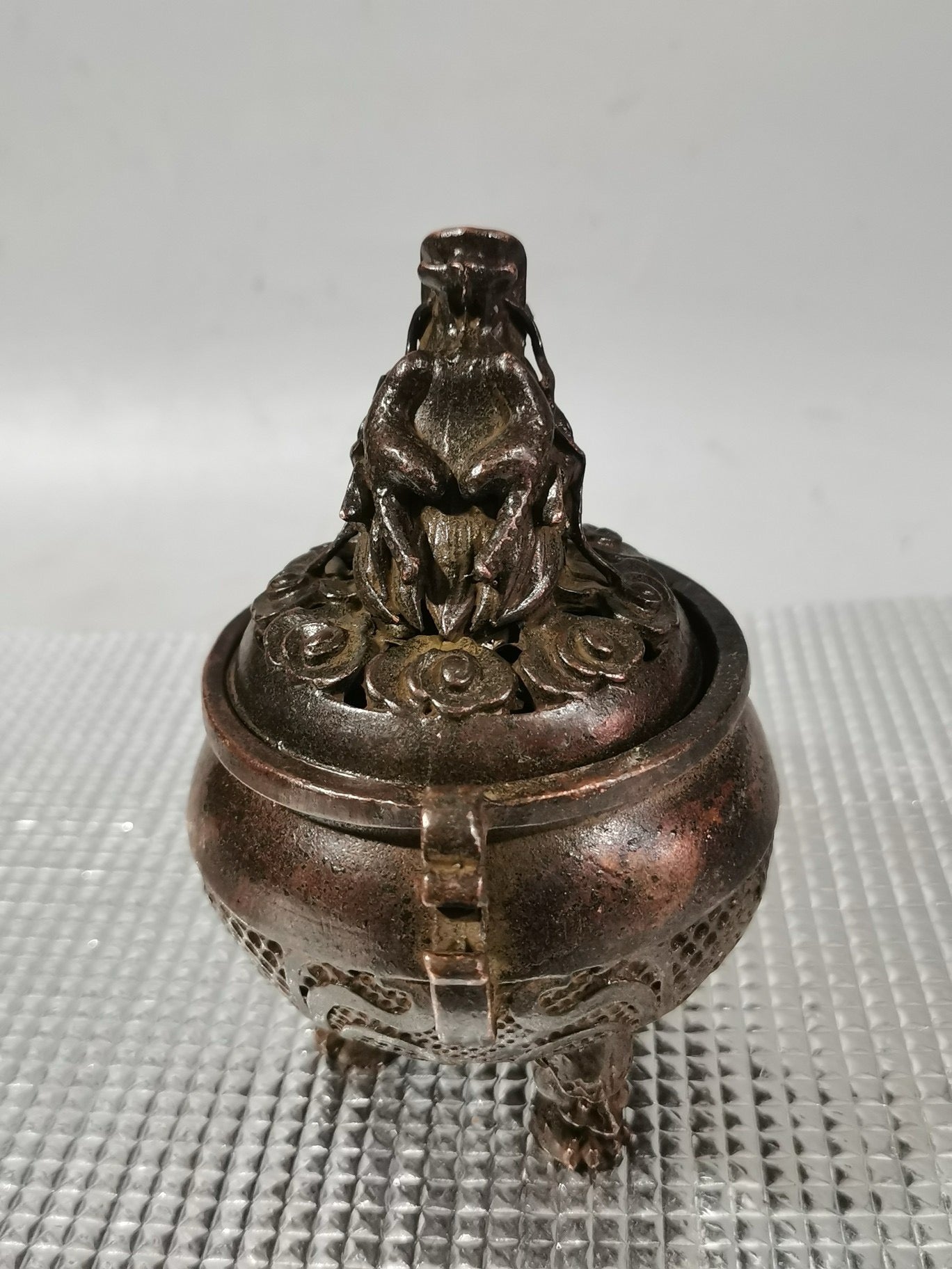 Chinese Antique Pure Copper Three legged Aromatherapy Stove