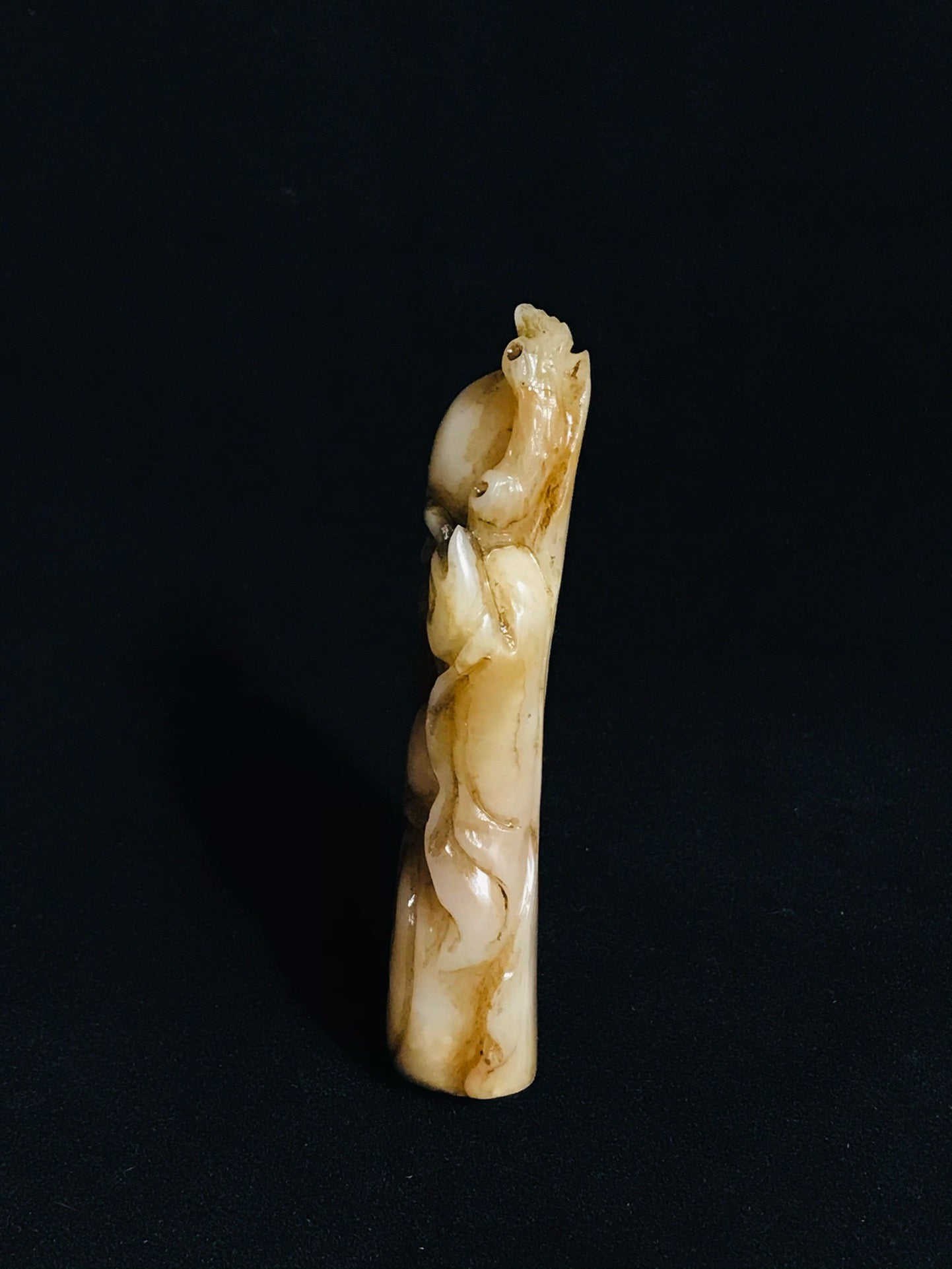 Chinese Antique Shoushan Stone Fine Craftsmanship Figure Seal Decoration
