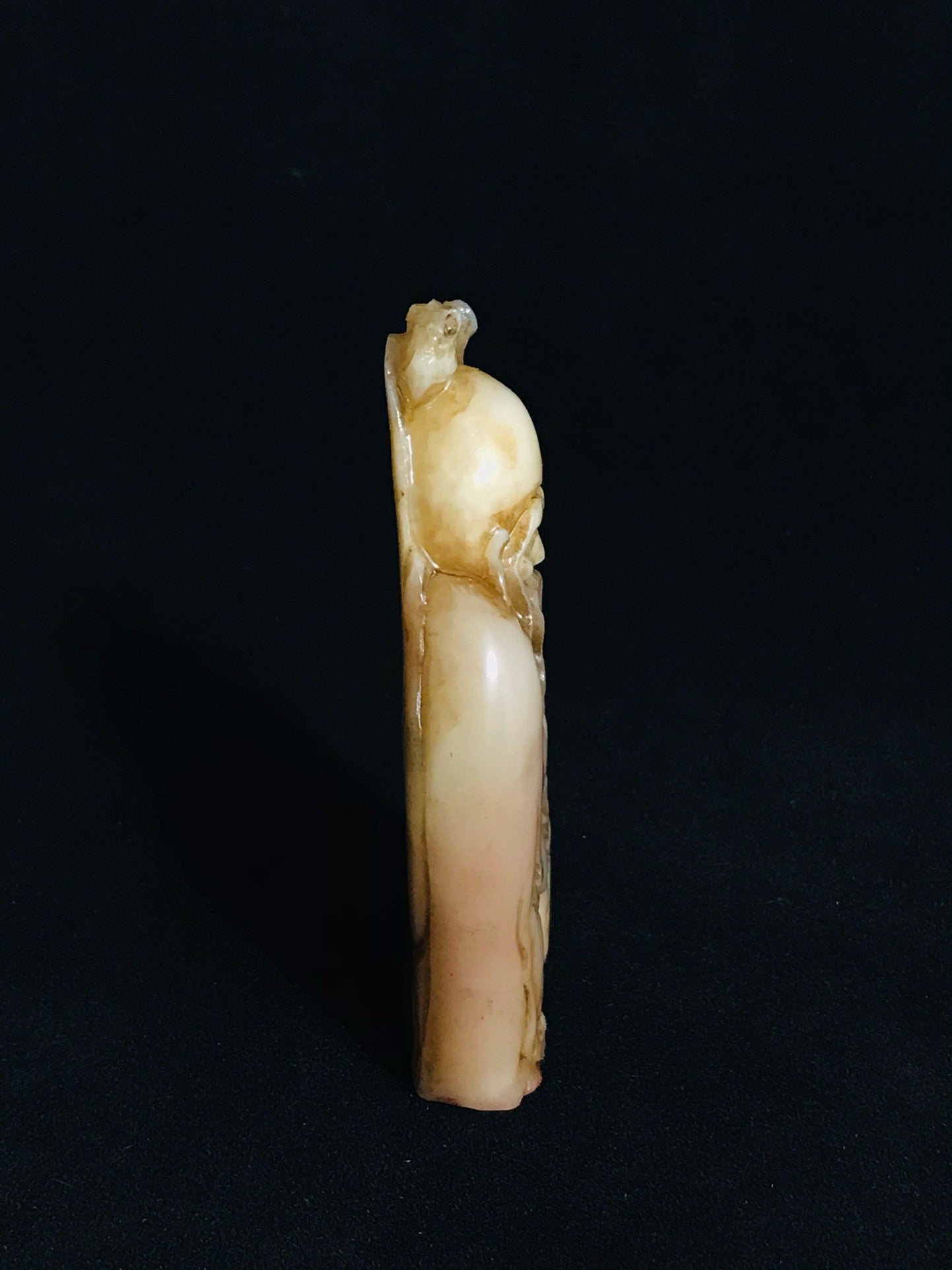 Chinese Antique Shoushan Stone Fine Craftsmanship Figure Seal Decoration