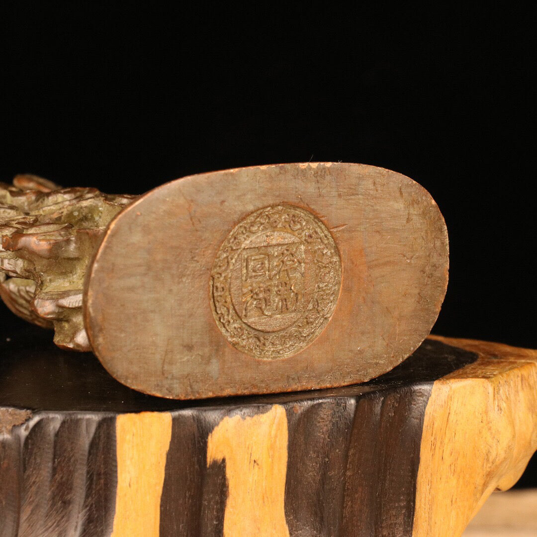 Chinese antique dragon and phoenix ornaments