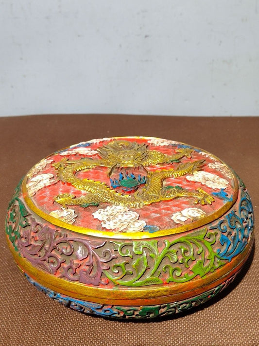 Red Lacquerware Box