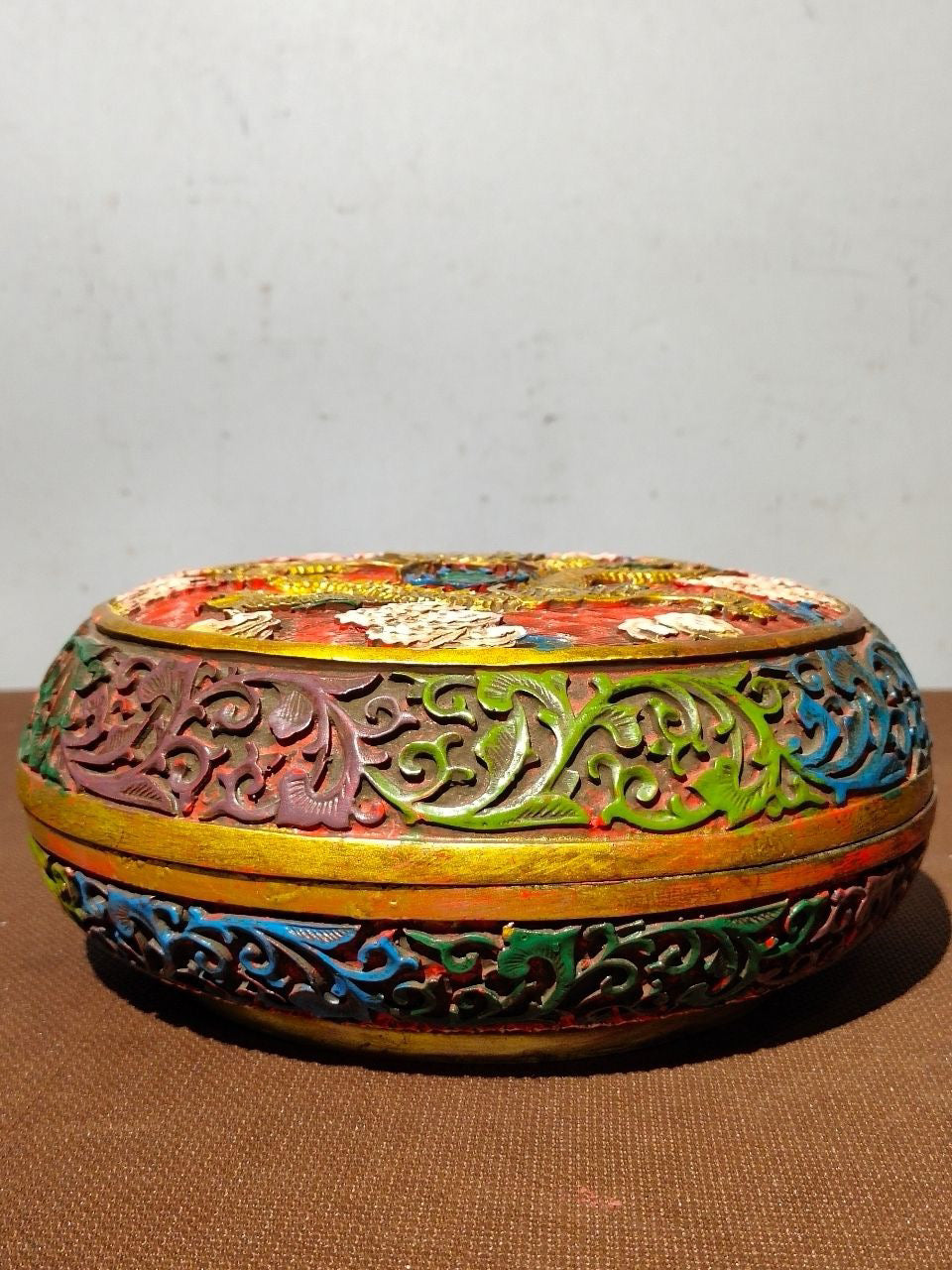 Red Lacquerware Box