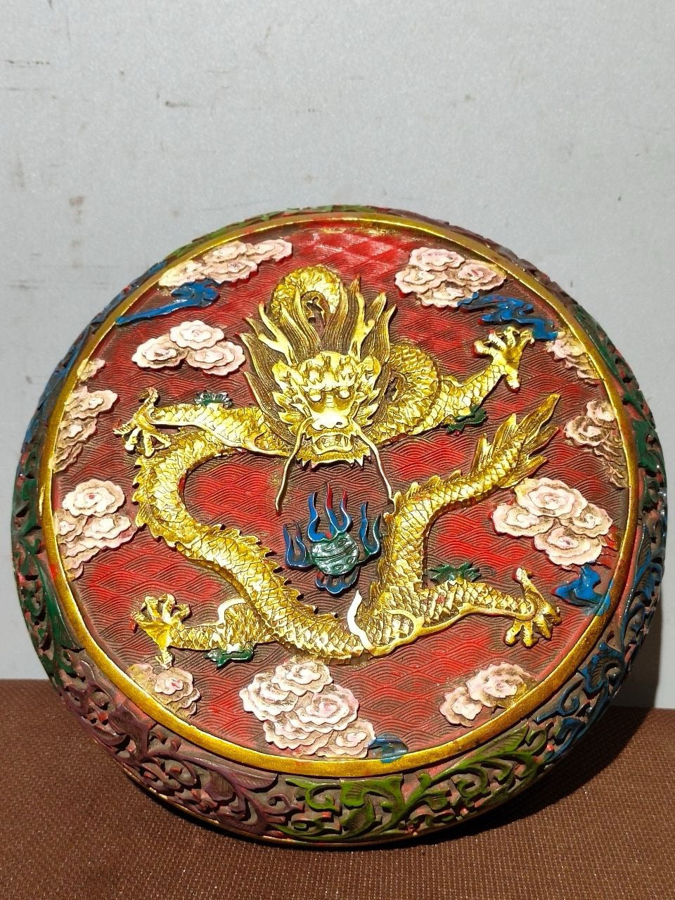 Red Lacquerware Box