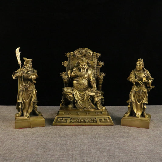 A set of Guan Gong's loyalty and righteousness for thousands of years, Guan Shengdi Jun