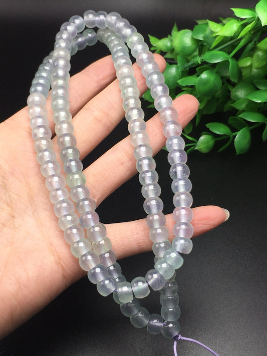 Chinese Antique Ice Light Abacus Bead Chain