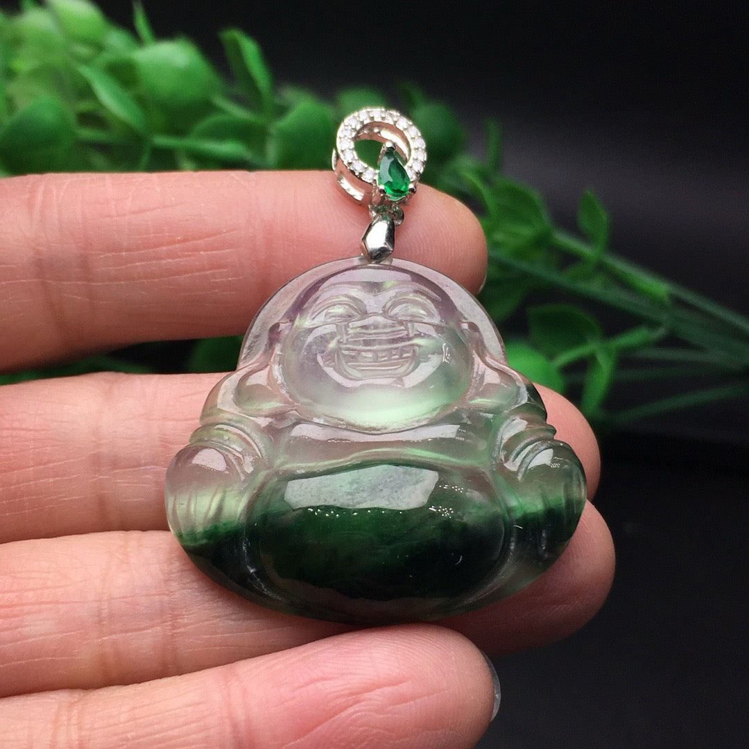 Chinese Antique Ice Drifting Flower Buddha