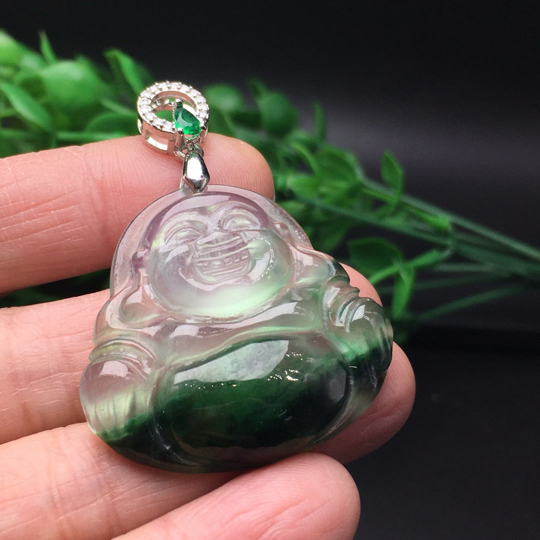 Chinese Antique Ice Drifting Flower Buddha