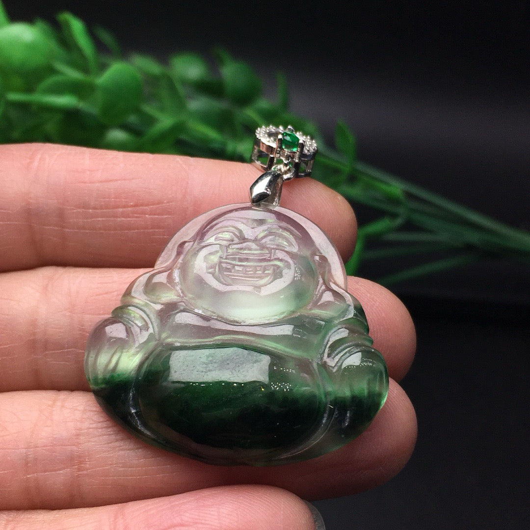 Chinese Antique Ice Drifting Flower Buddha