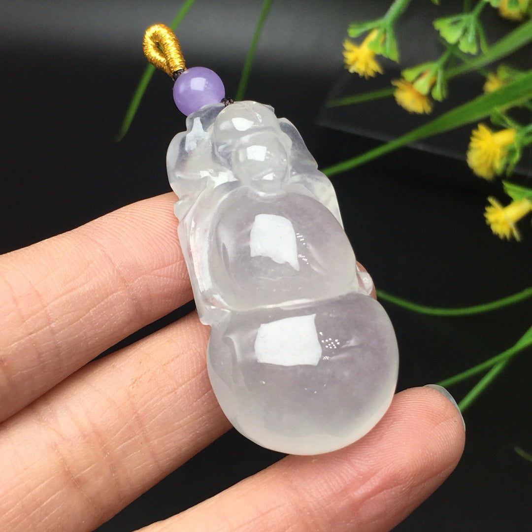Chinese Antique Ice Shining Thick Package Gourd - Fulu