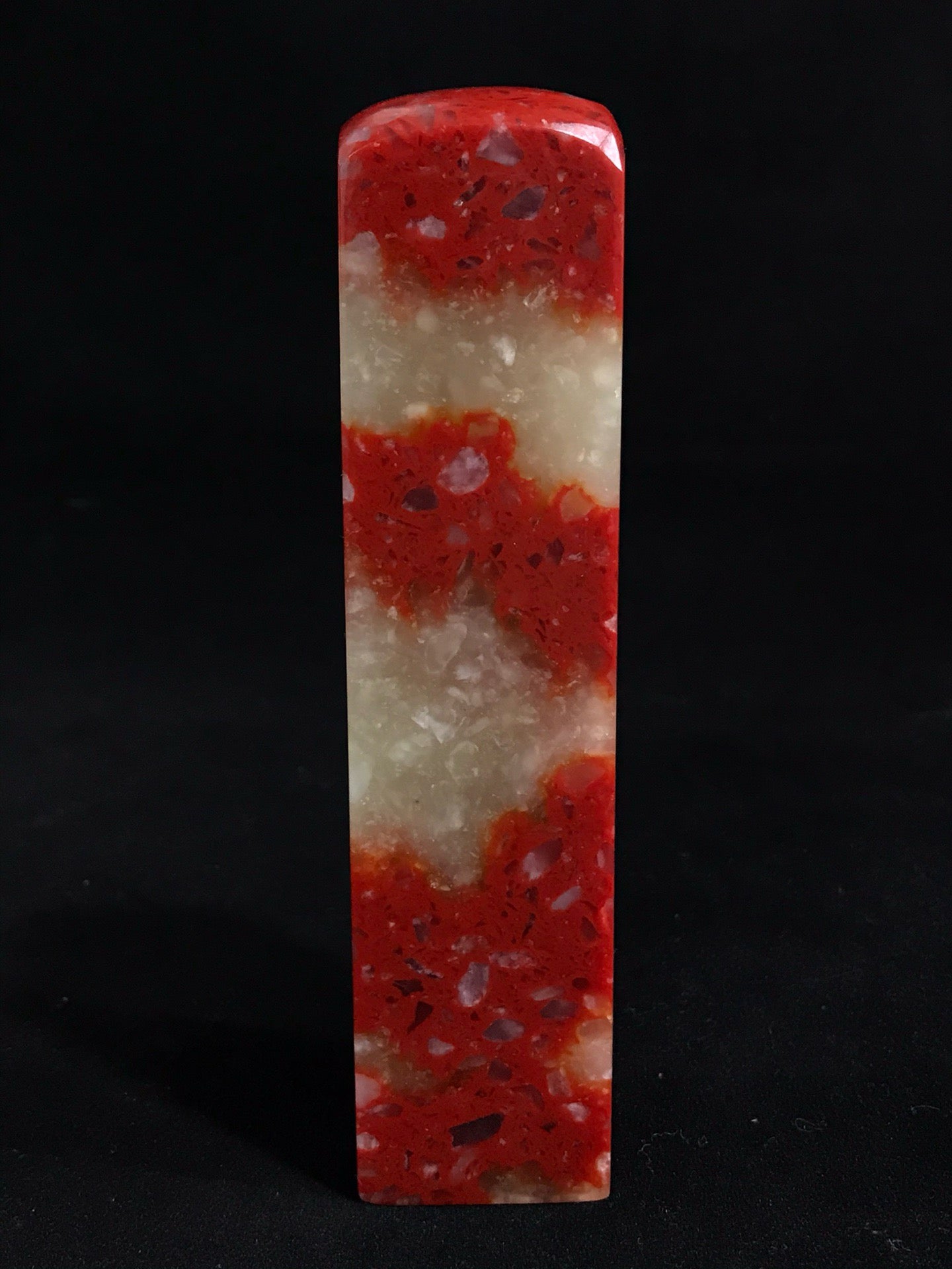 Chicken Blood Stone Seal Ornament