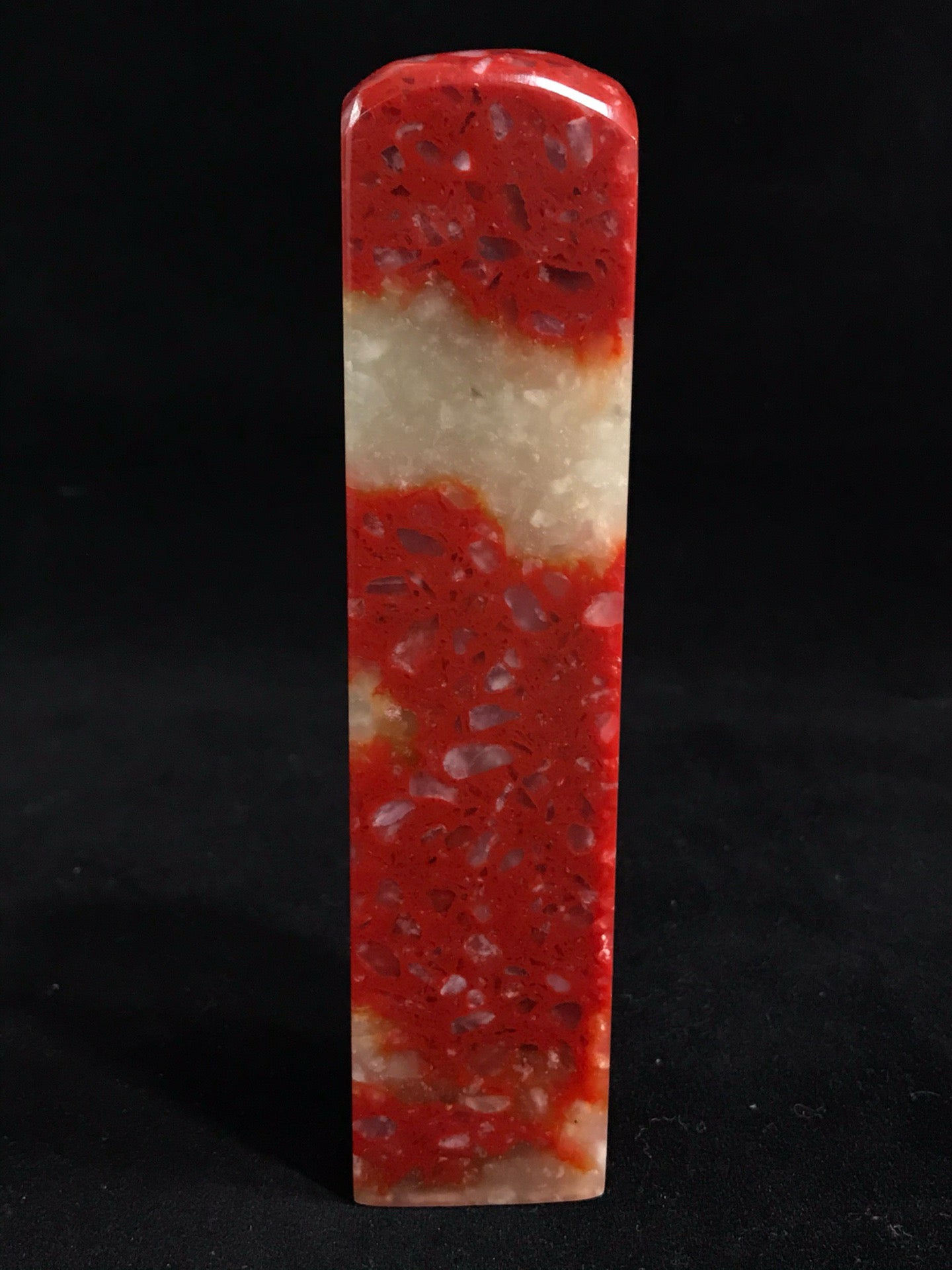 Chicken Blood Stone Seal Ornament