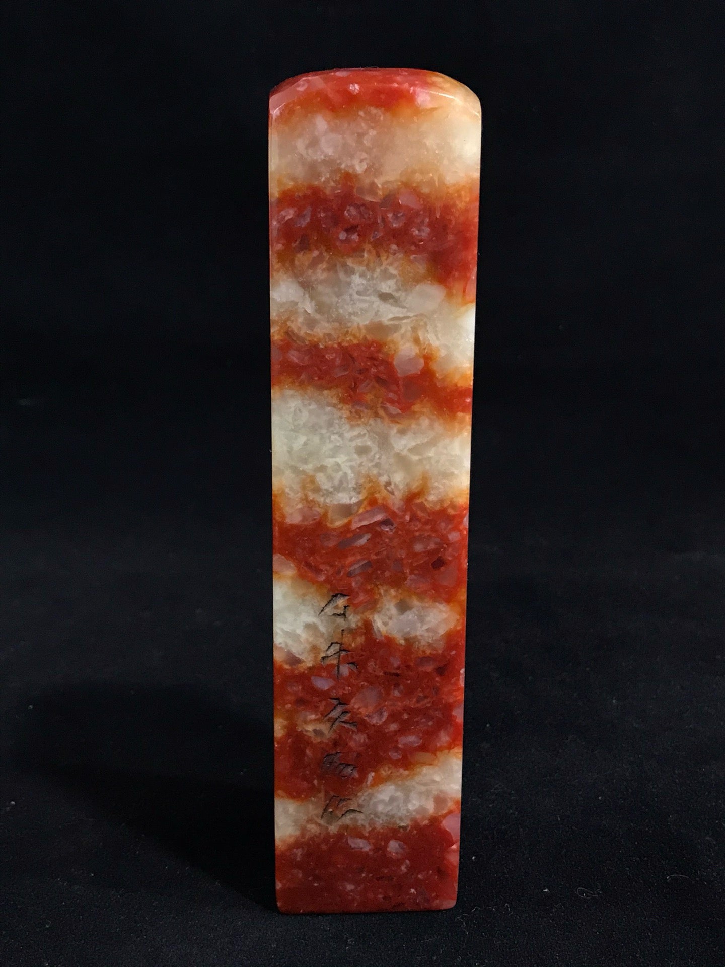 Chicken Blood Stone Seal Ornament