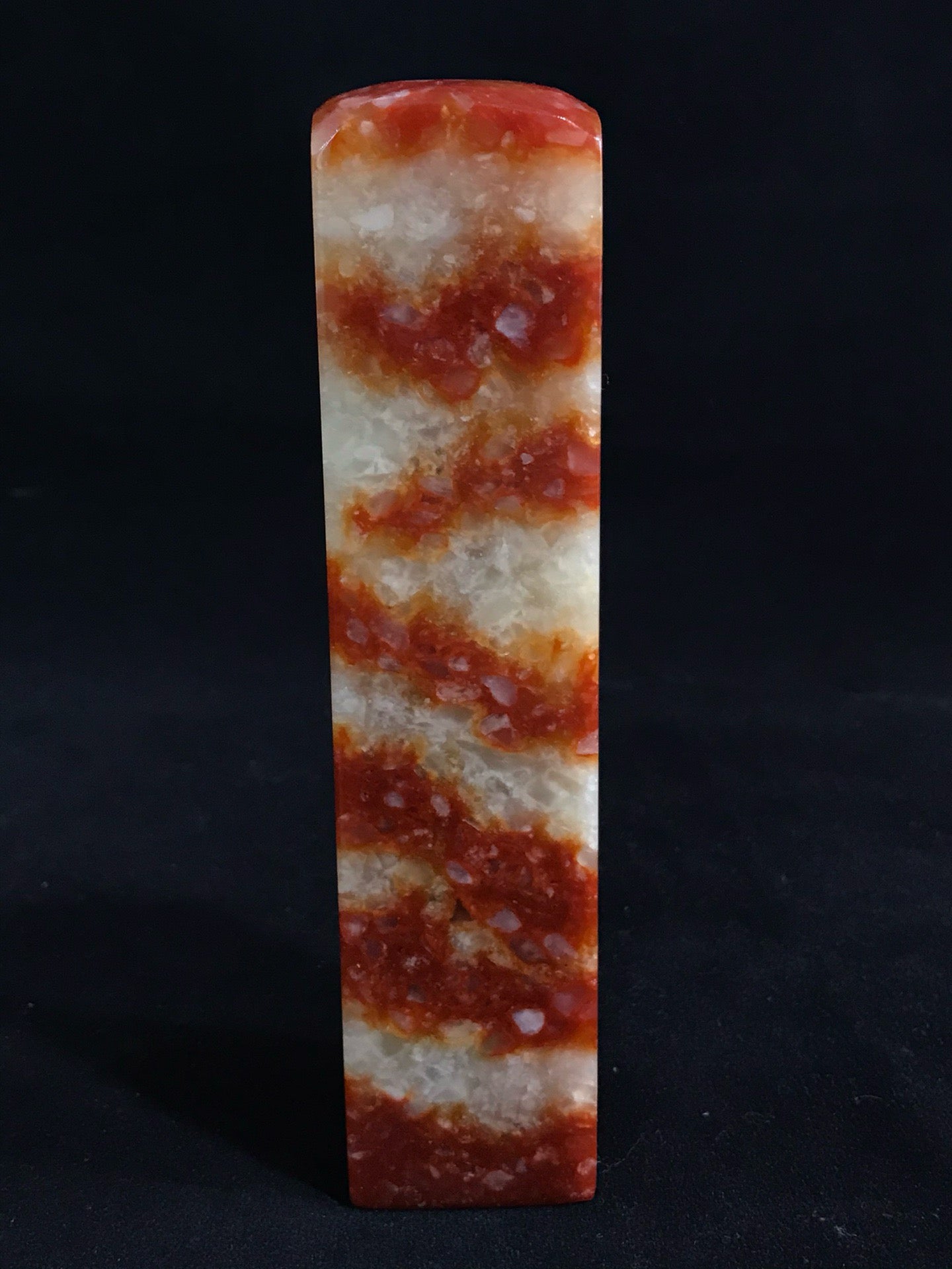 Chicken Blood Stone Seal Ornament