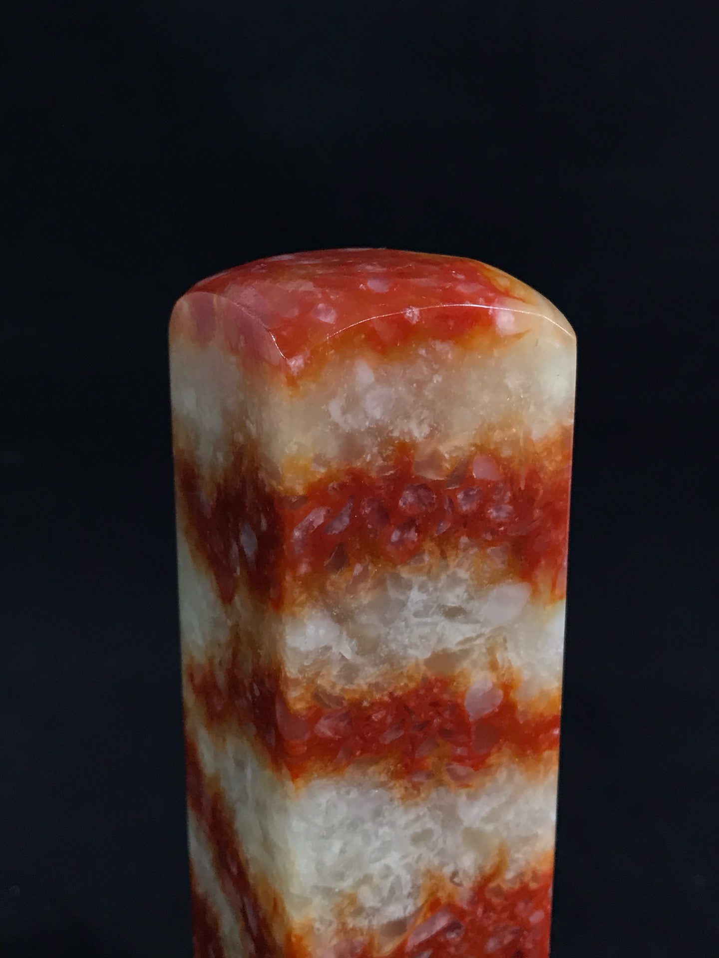 Chicken Blood Stone Seal Ornament