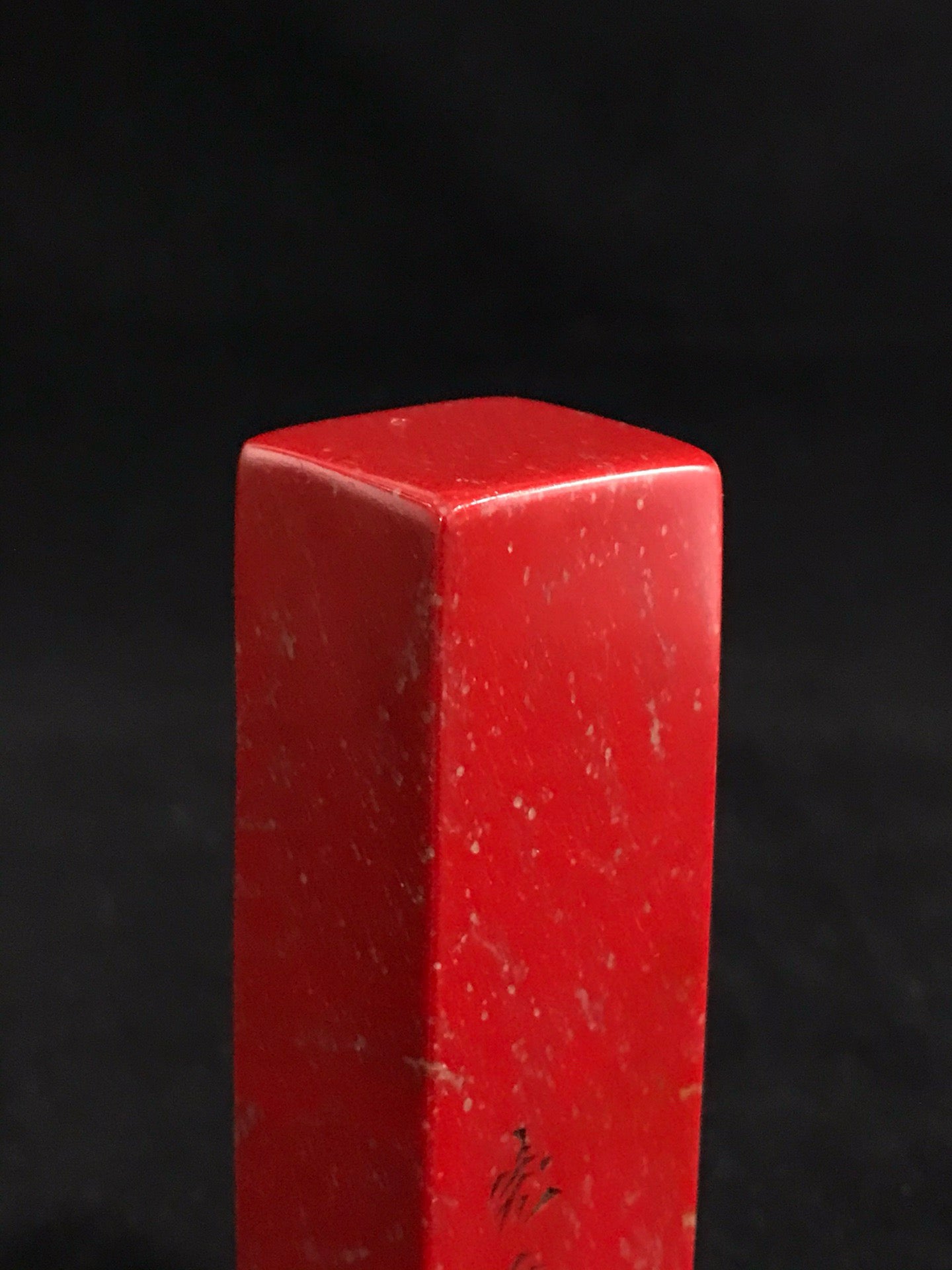 Chicken Blood Stone Seal Ornament