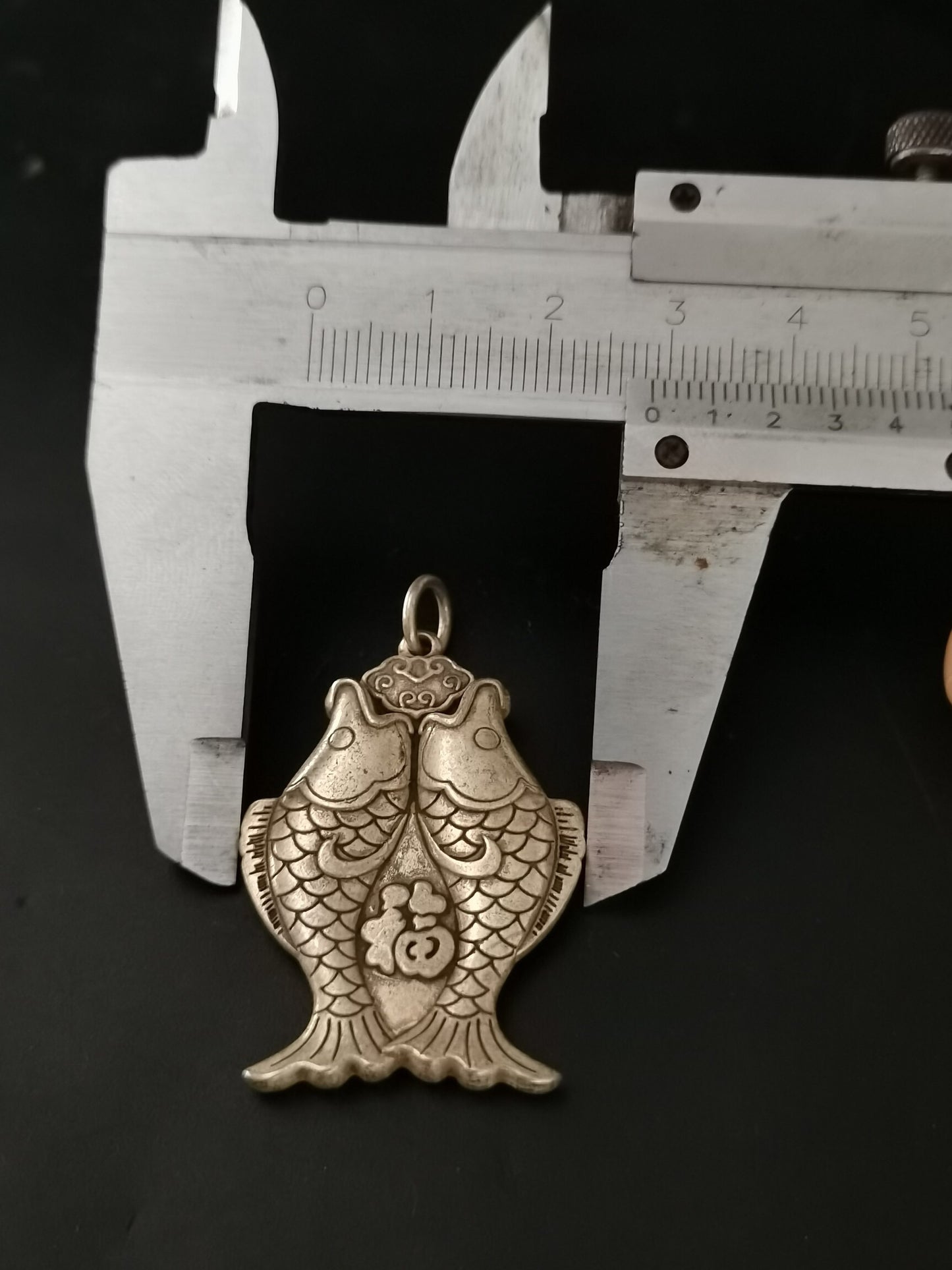 Chinese Antique Silver Pendant