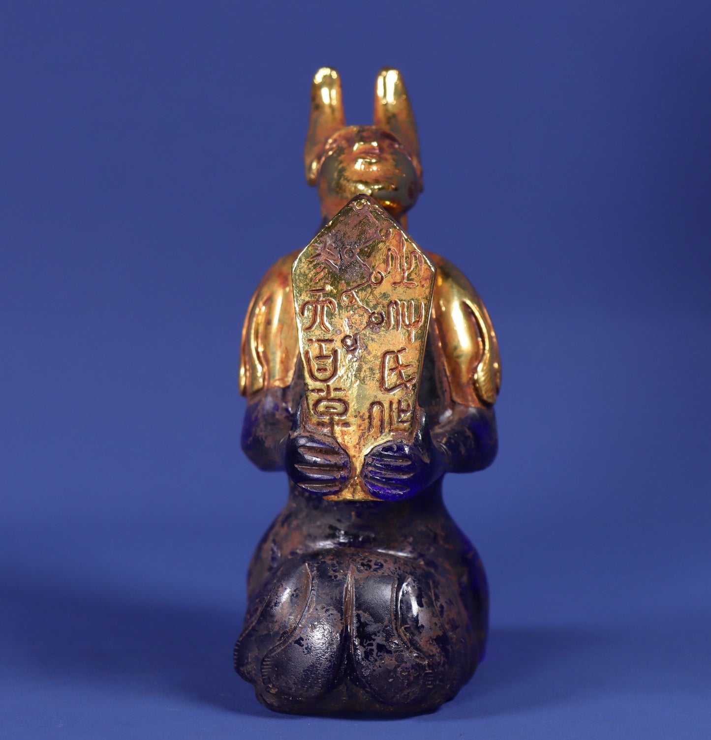 A set of ancient Chinese glazed ornaments