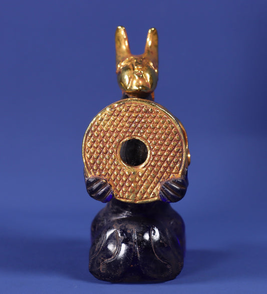 A set of ancient Chinese glazed ornaments