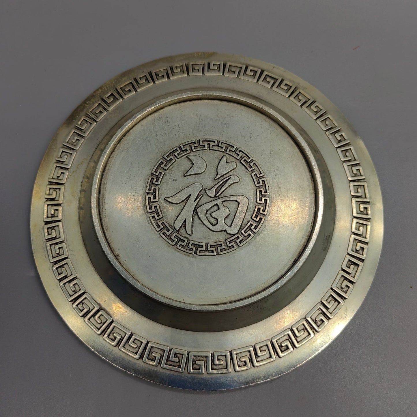 Pure copper gemstone plate