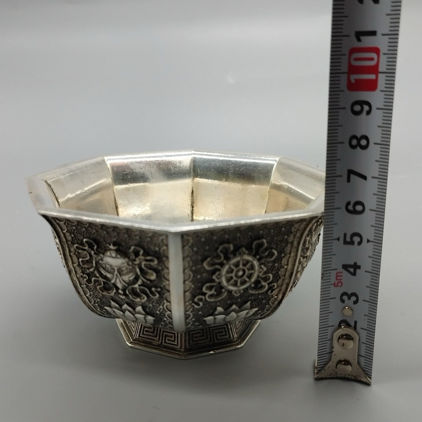Eight Treasure Octagonal Bowl