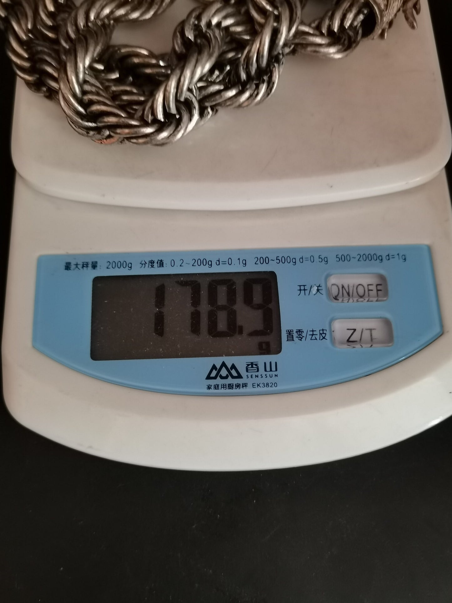 Chinese Antique Silver Dragon Necklace