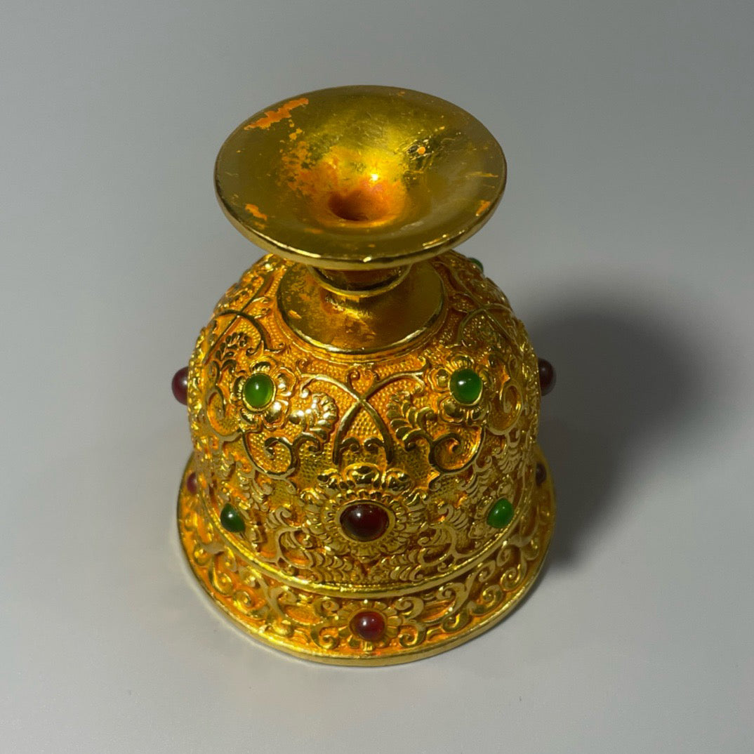 Gilded Gemstone Cup