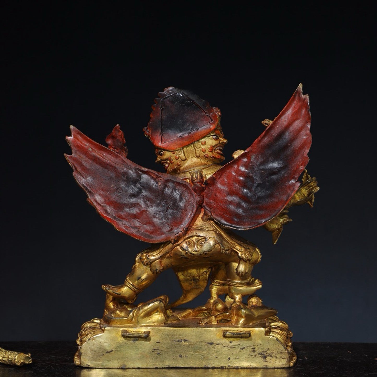 Pure copper Buddha statue